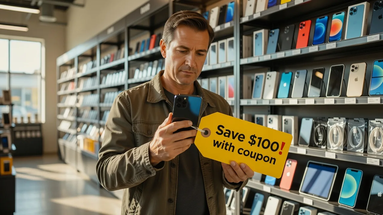 Electronics store promotional deal